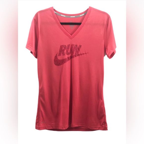 NWT NIKE Dri-fit run athletic short sleeve - Picture 1 of 5